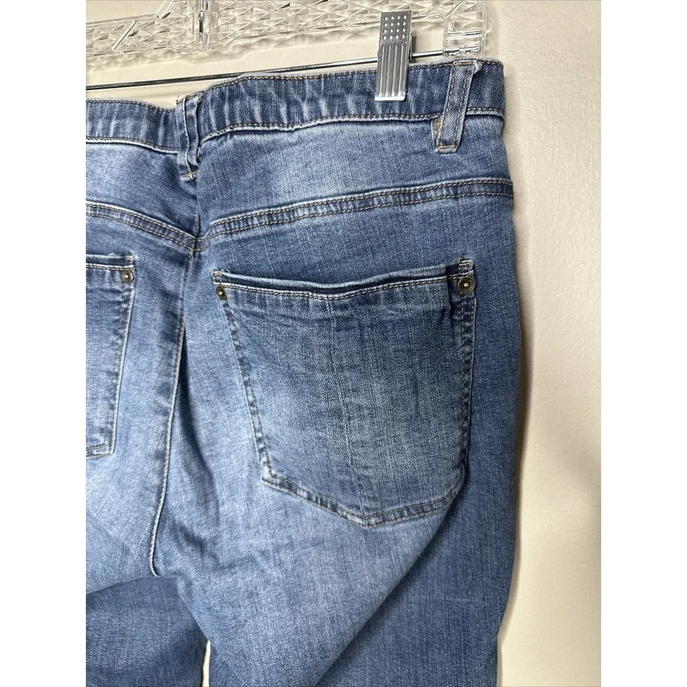 Democracy Ab Technology Size 10 Skinny Jeans Medium Mid Rise Casual - Picture 8 of 14